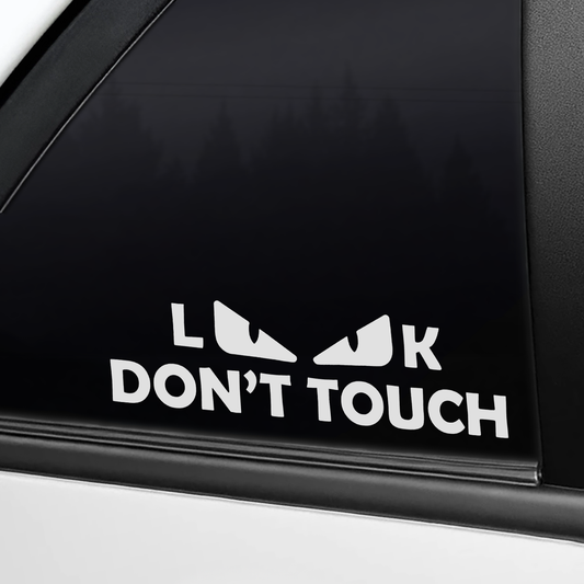 Look, don't touch