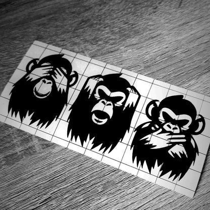 Three wise monkeys